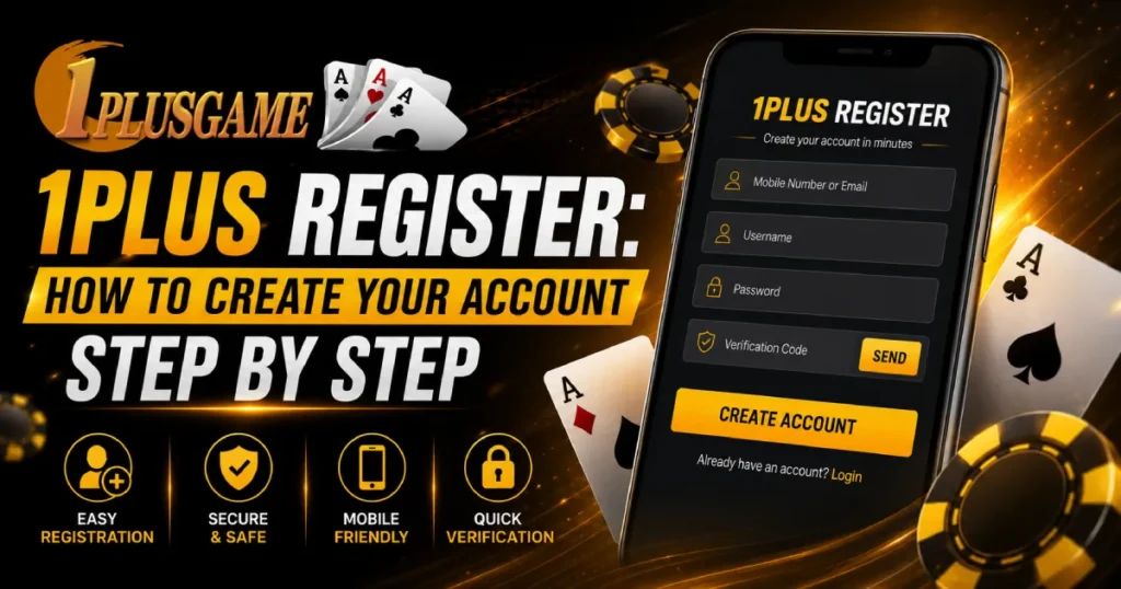 1Plus Register _ How to Create Your Account Step by Step